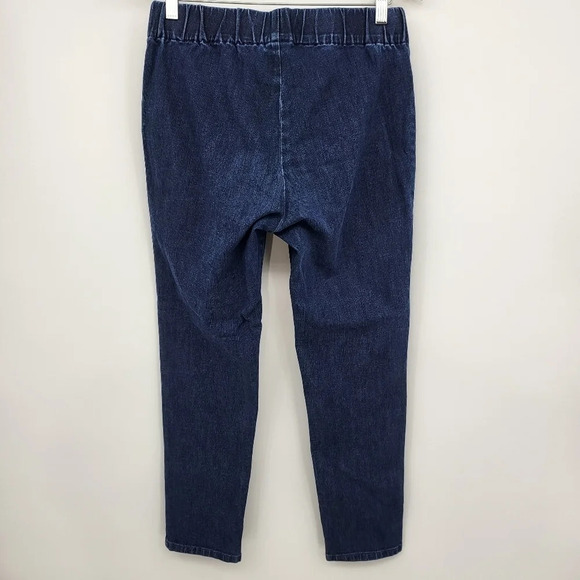 Soft Surroundings Women's Dark Wash Pull On Metro Leggings Sz Small Petite - Picture 6 of 14